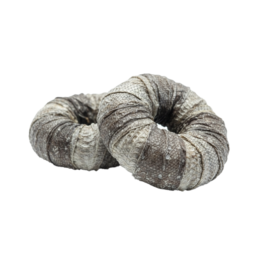 Donut de pescado para perro